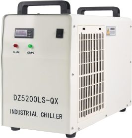 Water Chiller 6L Industrial Water Chiller  for 40W 60W 80W 130W 150W CO2 Laser Engraving & Cutting Machines 4.23gpm 4.5-7A Current Recirculating